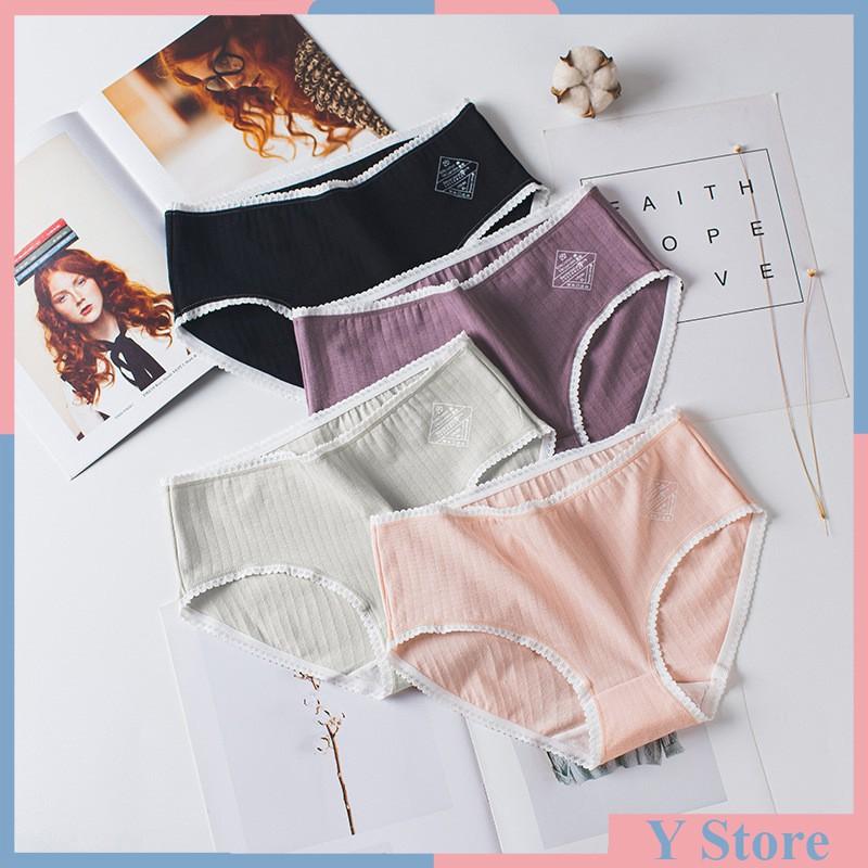Quần Lót Cotton Vintage Cao Cấp QL22