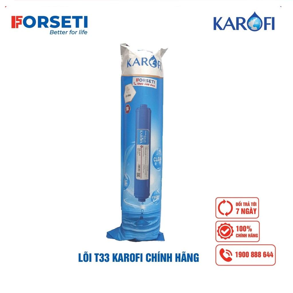 Bộ 3 lõi lọc nước Karofi chức năng 568 (T33 G.A.C, Mineral, Nano Silver) - Hàng Chính Hãng