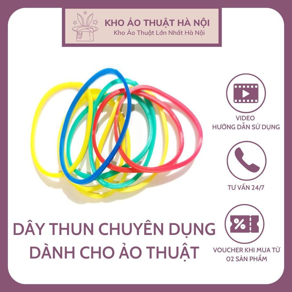 Set 50 Dây Chun Siêu Dai Chuyên Dụng Dành Cho Ảo Thuật, Dây Thun Biểu Diễn Đường Phố - Rubber Band Magic Trick