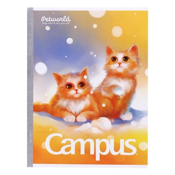 Vở Pet World - 4 Ô Ly 96 Trang ĐL 70g/m2 - Campus NB-APEW96 (Mẫu Màu Giao Ngẫu Nhiên)