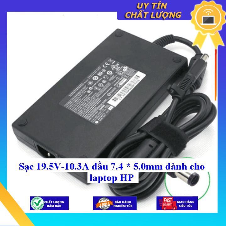 Sạc 19.5V-10.3A đầu 7.4 * 5.0mm dùng cho laptop HP - Hàng chính hãng MIAC1438