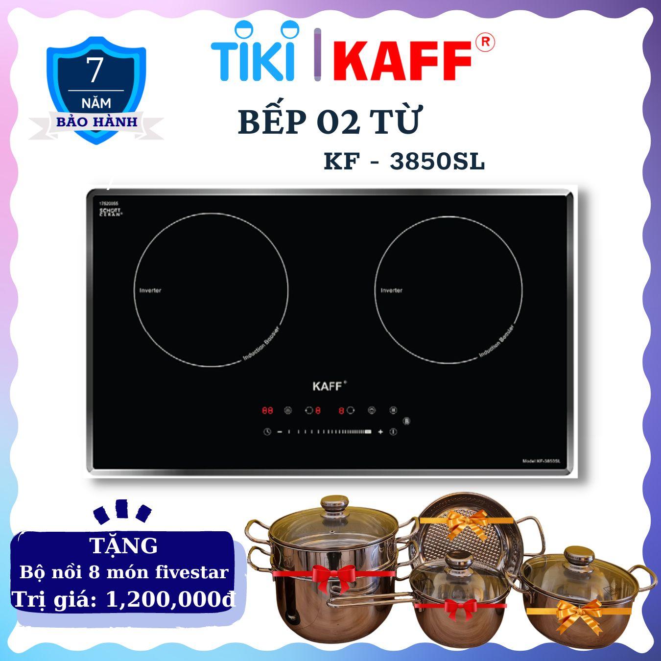 Bếp từ đôi nhập khẩu Germany KAFF KF-3850SL - Hàng Chính Hãng