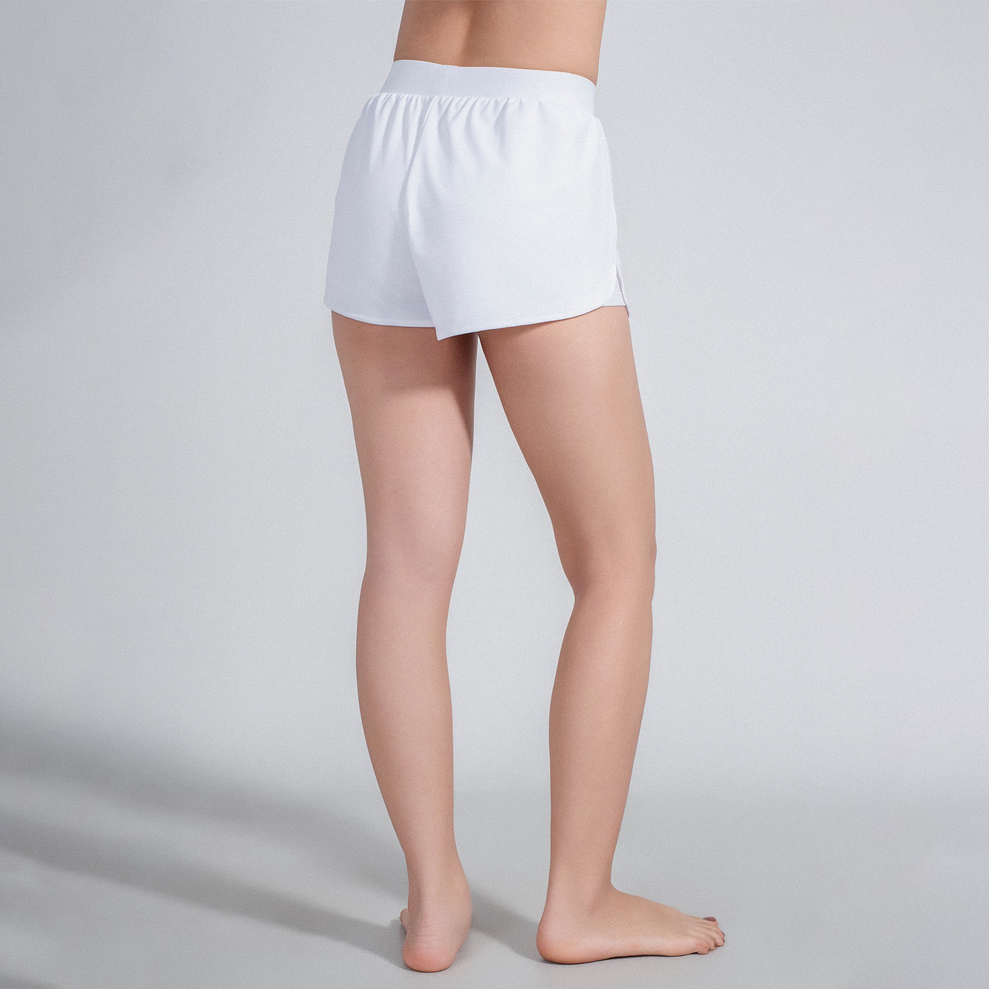 Quần bơi nữ Short White 2 Layer SOBIE