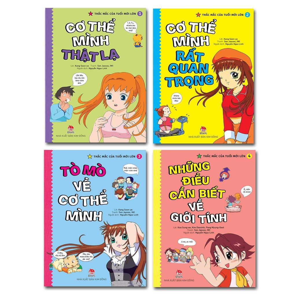 Sách - Combo Thắc Mắc Của Tuổi Mới Lớn - Kim Đồng