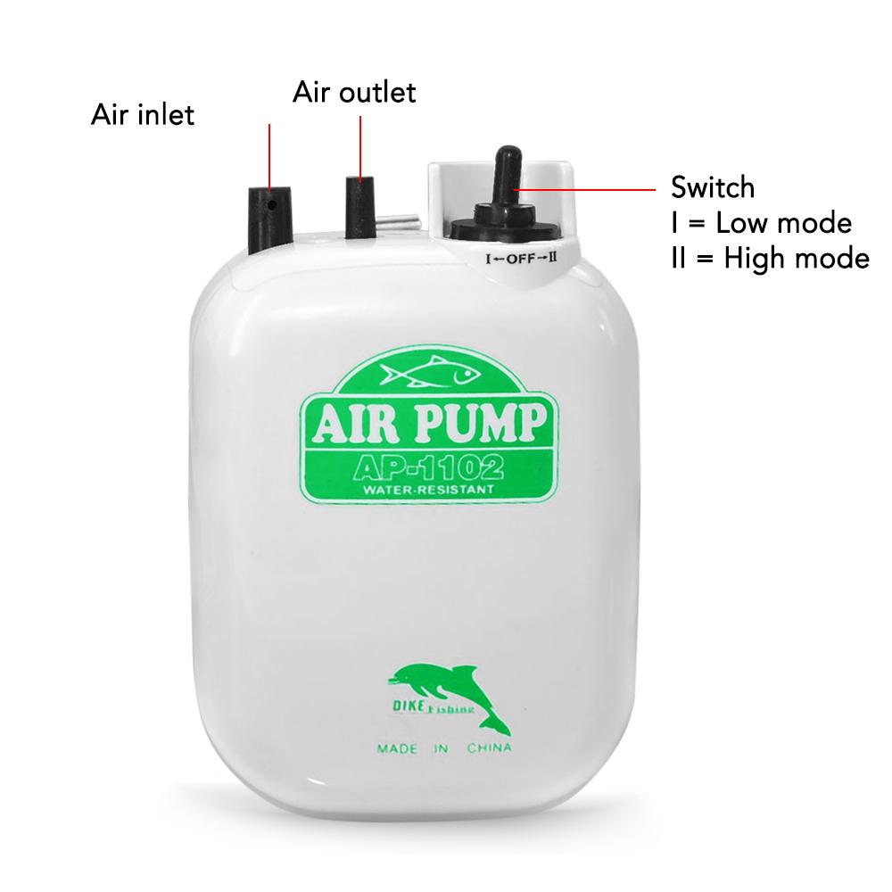 Máy bơm bọt khí ôxy sục khí cho bể cá