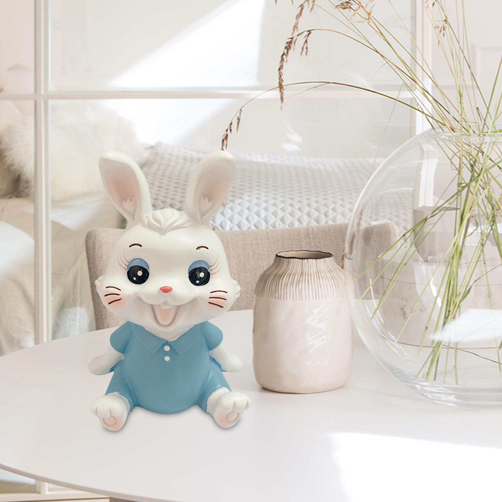 2pcs Art Sculpture for Office Desktop Home Living Room Bedroom Decoration