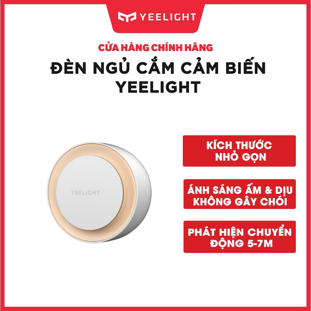 Đèn ngủ cảm biến ánh sáng Yeelight YLYD11YL, dạng phích cắm phù hợp phòng ngủ, bếp, cầu thang, treo tường, phòng tắm