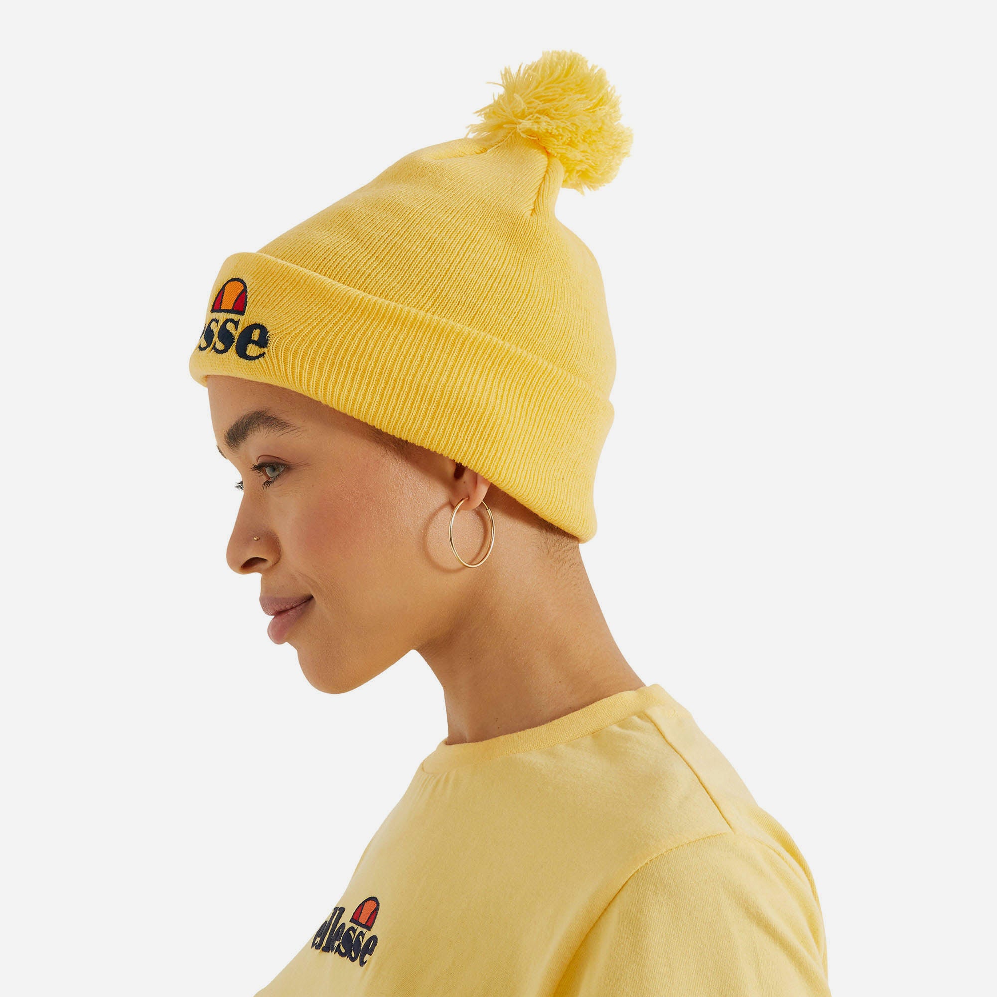 Nón Thể Thao Unisex Ellesse Velly Pom Pom Beanie - 620893