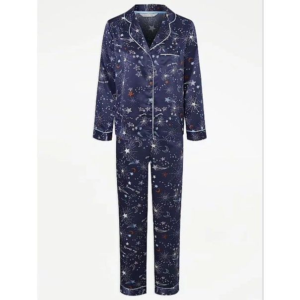 Bộ Pyjama satin GEOGRE_UK cho các mẹ size 10 UK