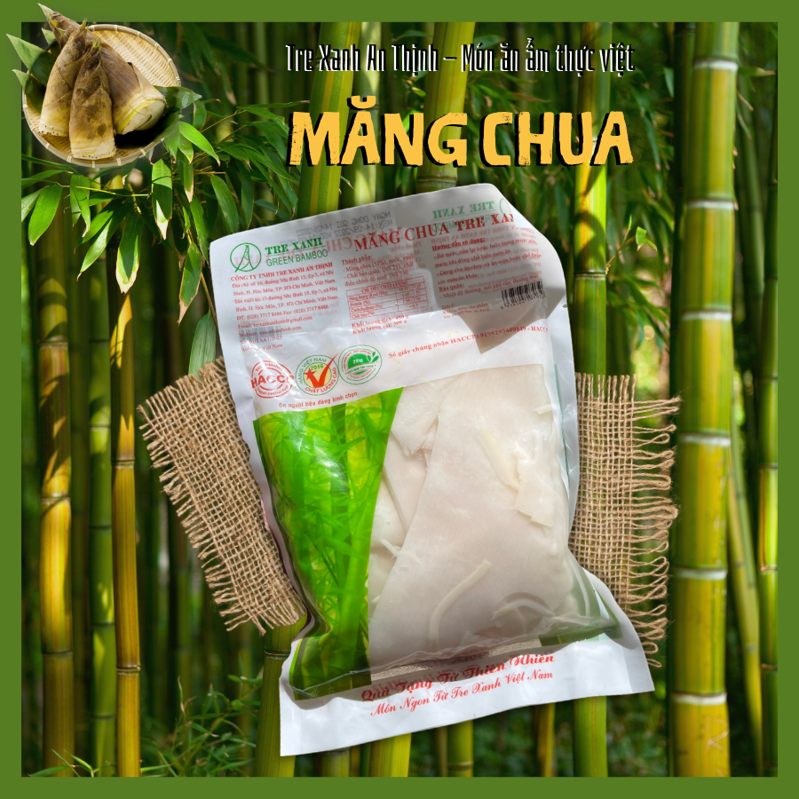 Măng Chua Thái Lát 300G Đảm Bảo An Toàn Không Chất Bảo Quản Tre Xanh An Thịnh