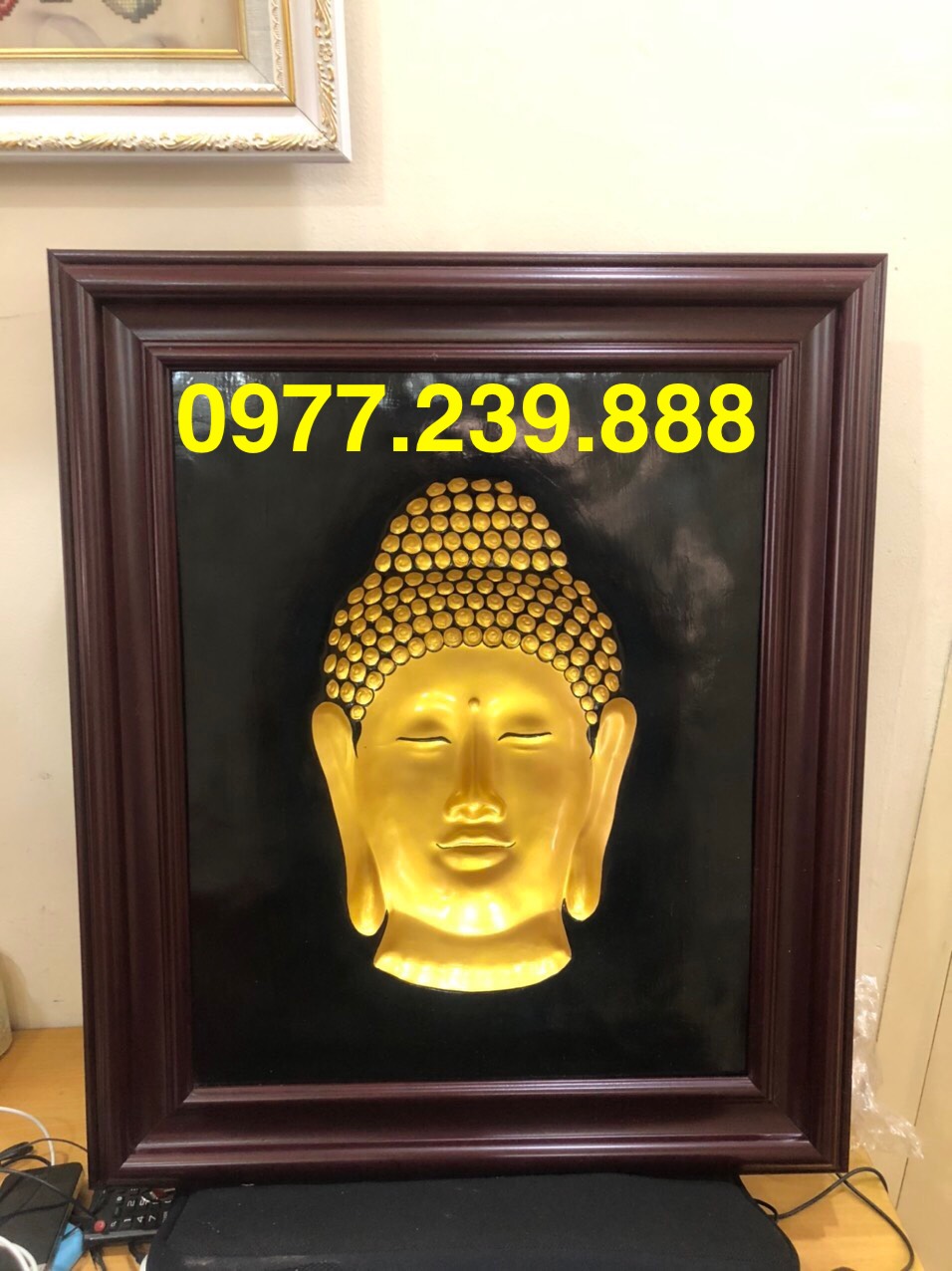 Tranh tượng phật 3d 53x63cm