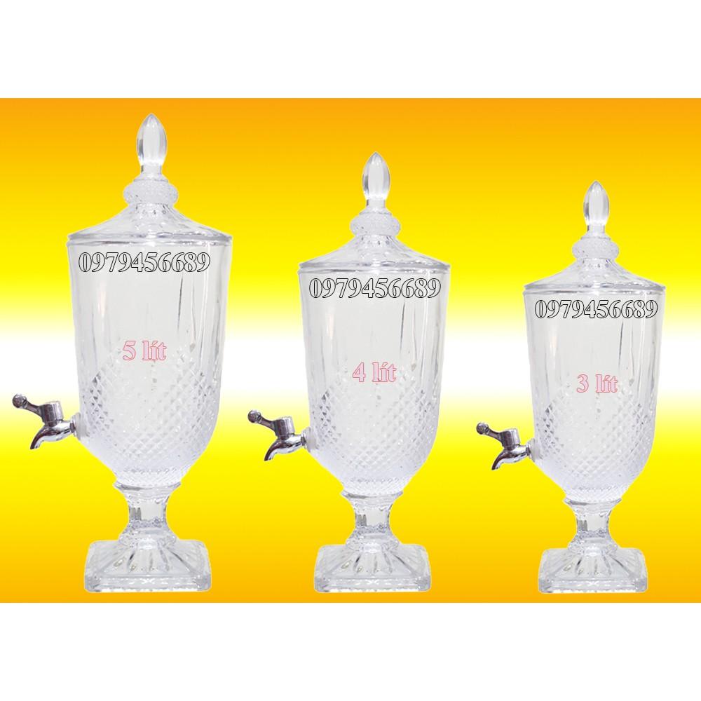 Bình thủy tinh cao cấp - Mẫu 2