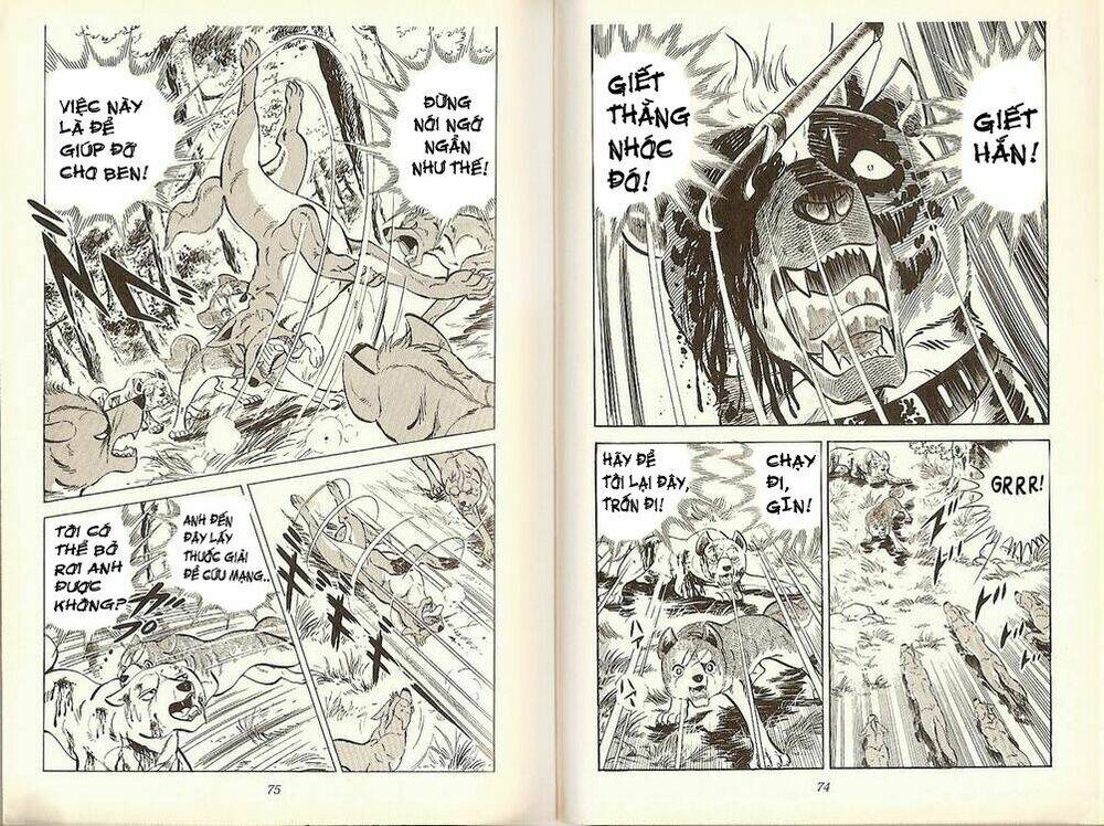 chú chó có nghĩa - ginga nagareboshi gin chapter 19 36