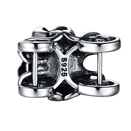 Sterling Silver Charm Bead Phụ kiện vòng đeo tay nữ phù hợp