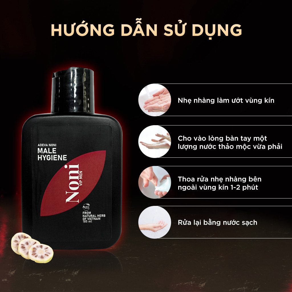 Dung dịch vệ sinh nam giới Adeva - Size du lịch 50ml - Tinh chất thảo dược vệ sinh nam giới sang trọng, tự tin và nam tính với tinh dầu gỗ đàn hương cao cấp