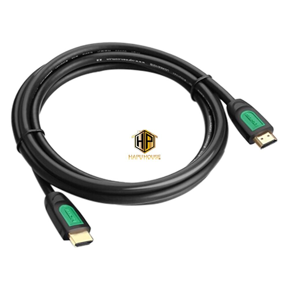 Cáp HDMI 2.0 Ugreen 40461 dài 1,5M hỗ trợ 3D full HD 4Kx2K -Hàng Chính Hãng