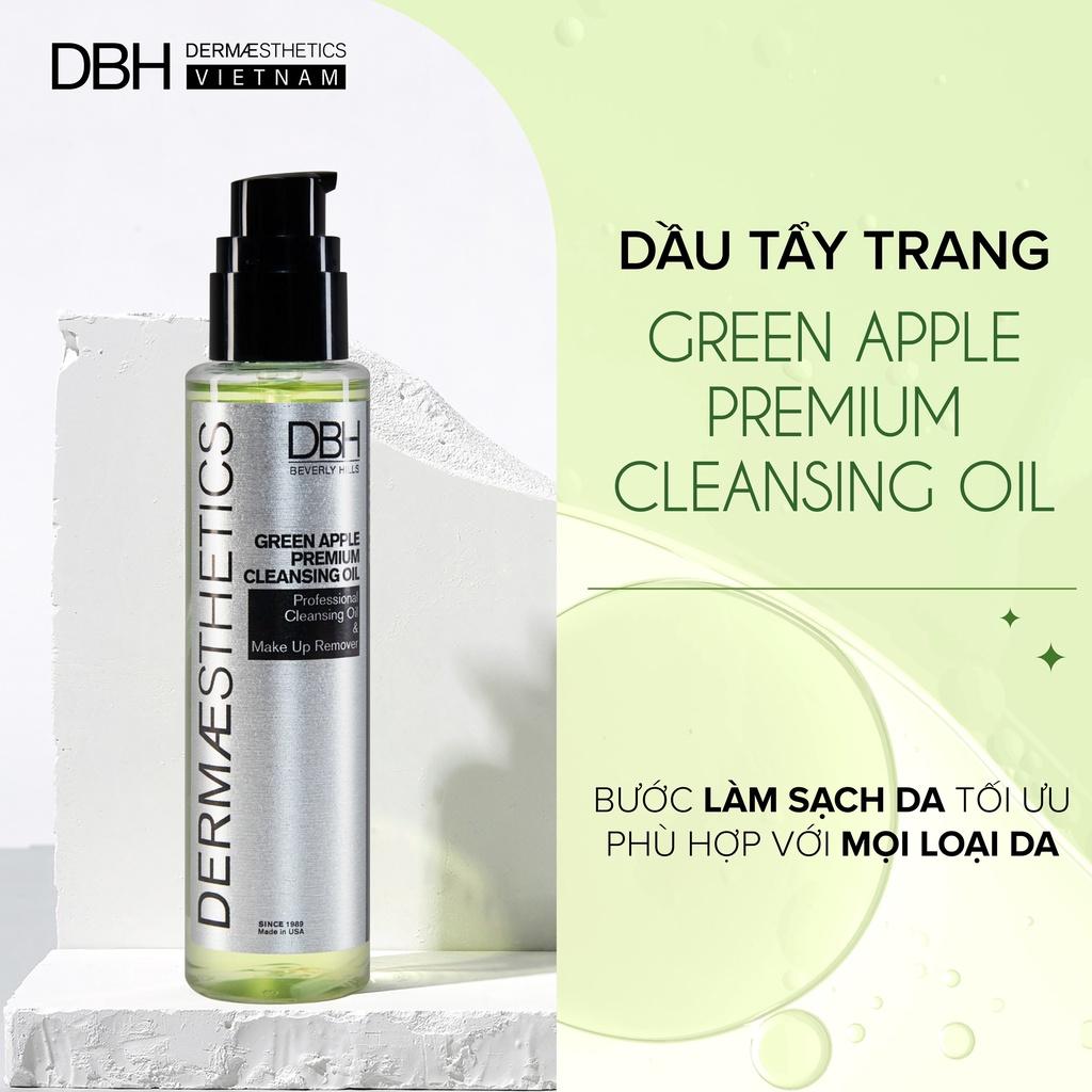 DẦU TẨY TRANG- GREEN APPLE PREMIUM CLEANSING OIL DBH 180ML LÀM SẠCH BỤI BẨN, LỚP MAKEUP