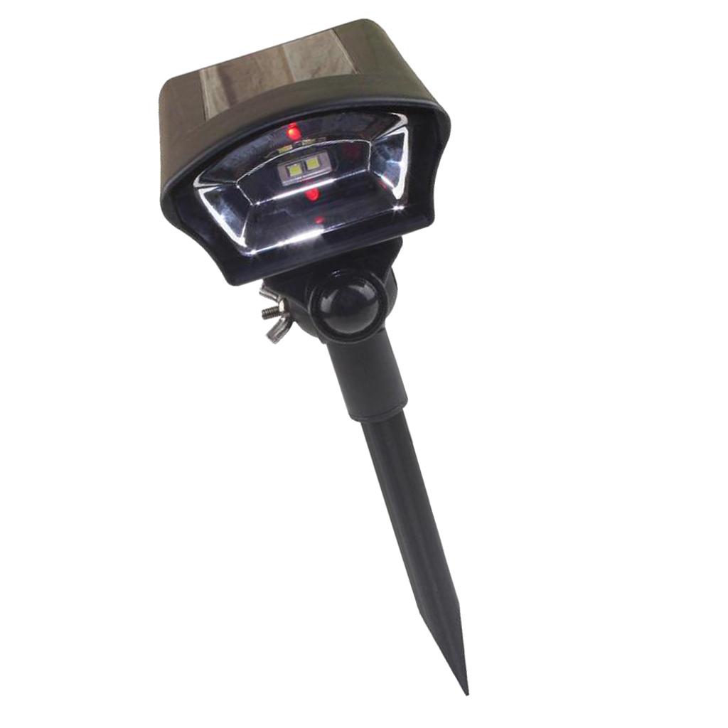 Waterproof Solar Infrared Lights for Path Patio Yard Porch Garden Fence