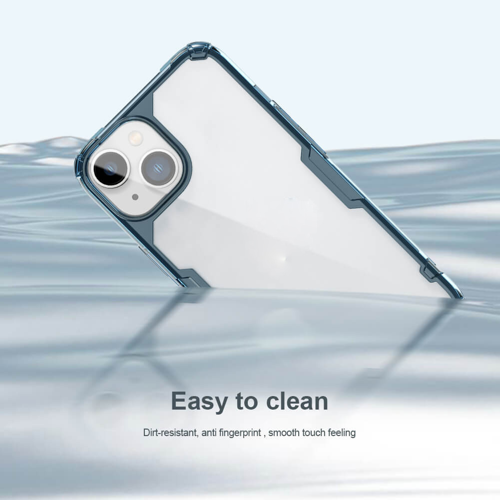 Ốp lưng dẻo TPU cho iPhone 14 Plus hiệu Nillkin Nature TPU Pro Case chống sốc, chống chịu mọi va đập - hàng nhập khẩu