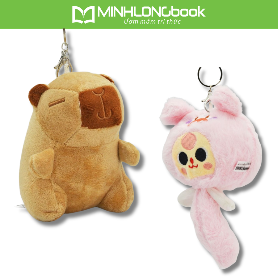 Đồ Chơi Duka: Móc Khóa Pinky Bunny/Capy Mini