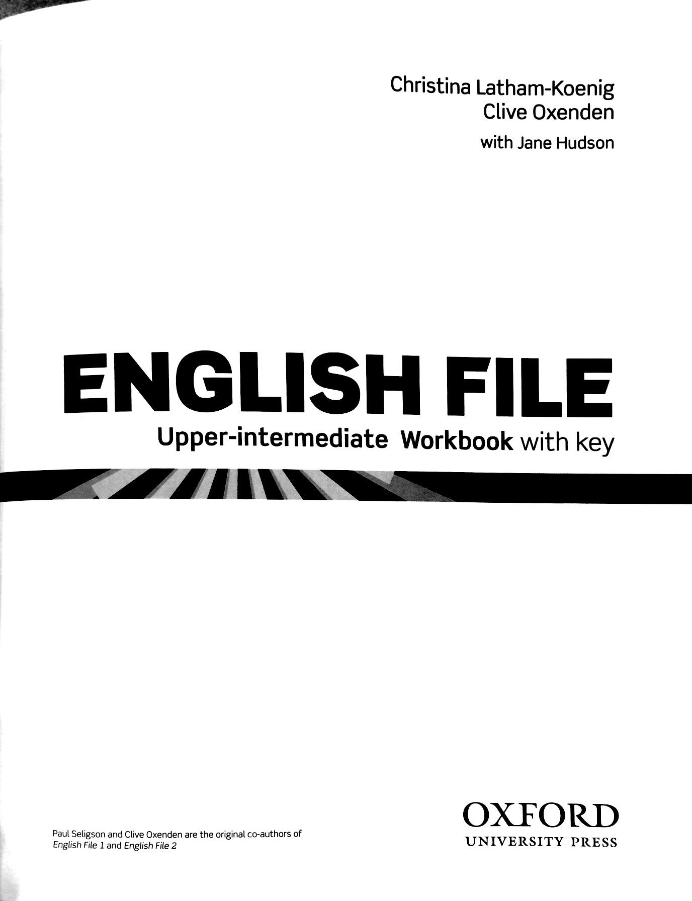 English File Upper-Intermediate: Workbook with Key