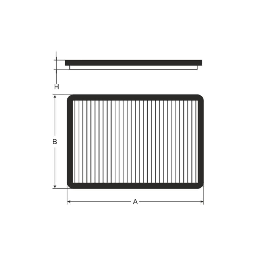 Lọc gió cabin (điều hòa) có than hoạt tính SCT-GERMANY SAK 172 xe Mercedes E 200K 1.8 2002-2008, E 200K Avantgarde 1.8 2006-2008, E 240 2.6 2002-2008, E 240 Elegance 2.6 2002-2008, E 280 3.0 2005-2008