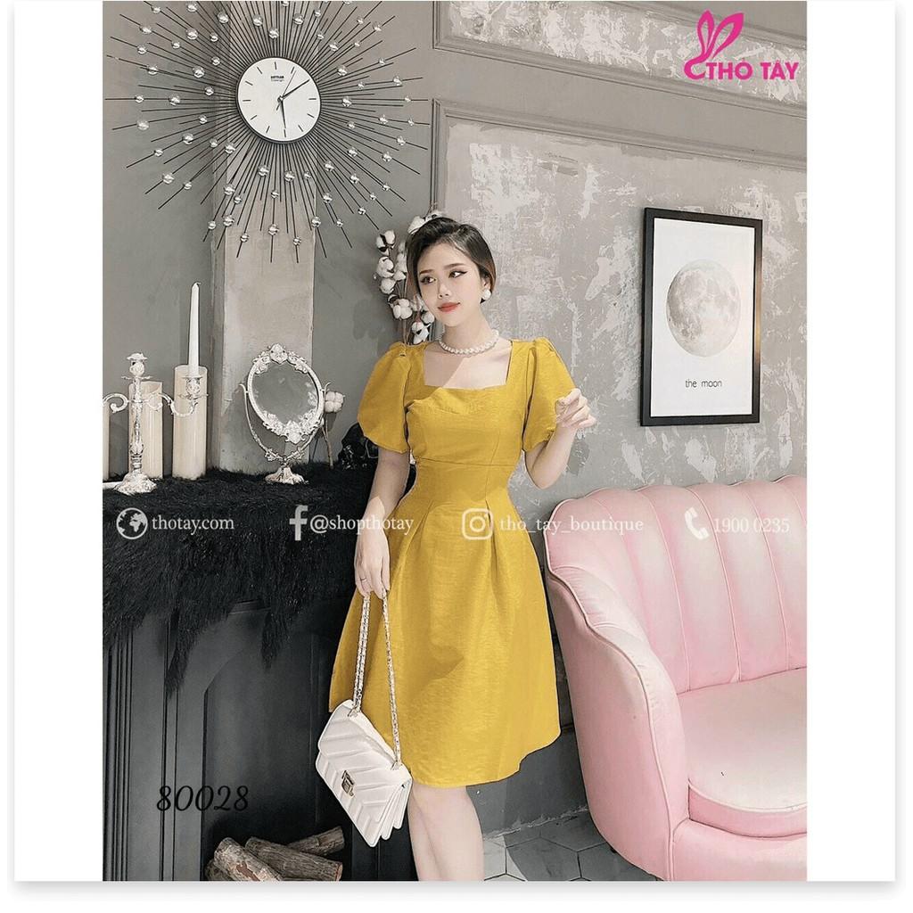 ĐẦM UMI DÁNG XÒE TAY NGẮN
