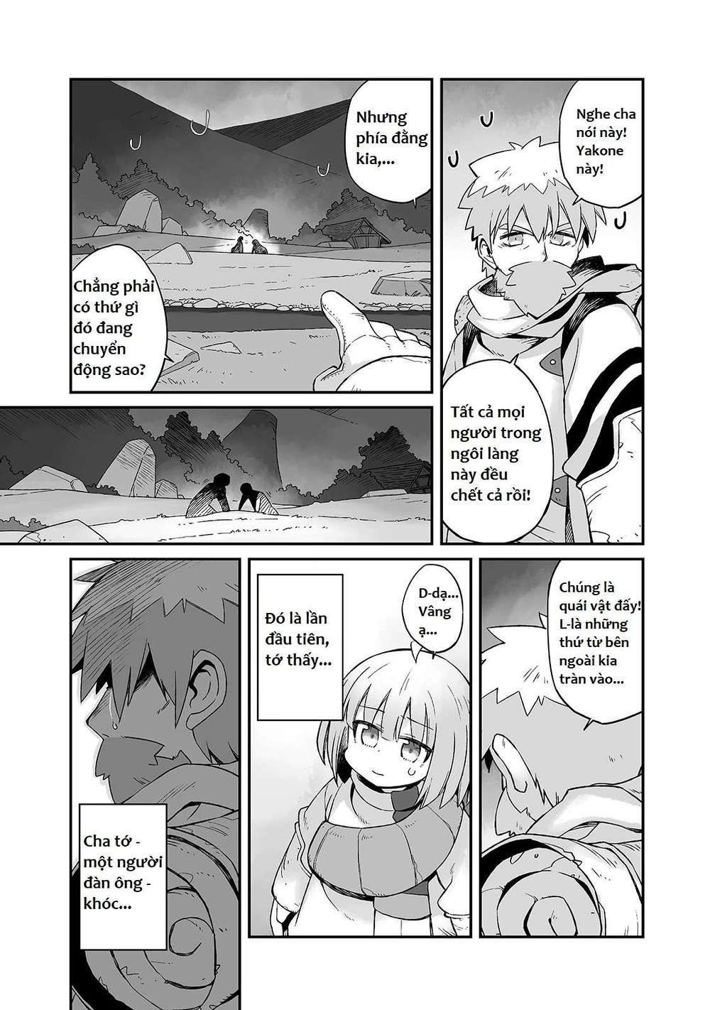 ngay cả khi hậu tận thế, thật hạnh phúc vẫn còn được sống... chapter 14 15