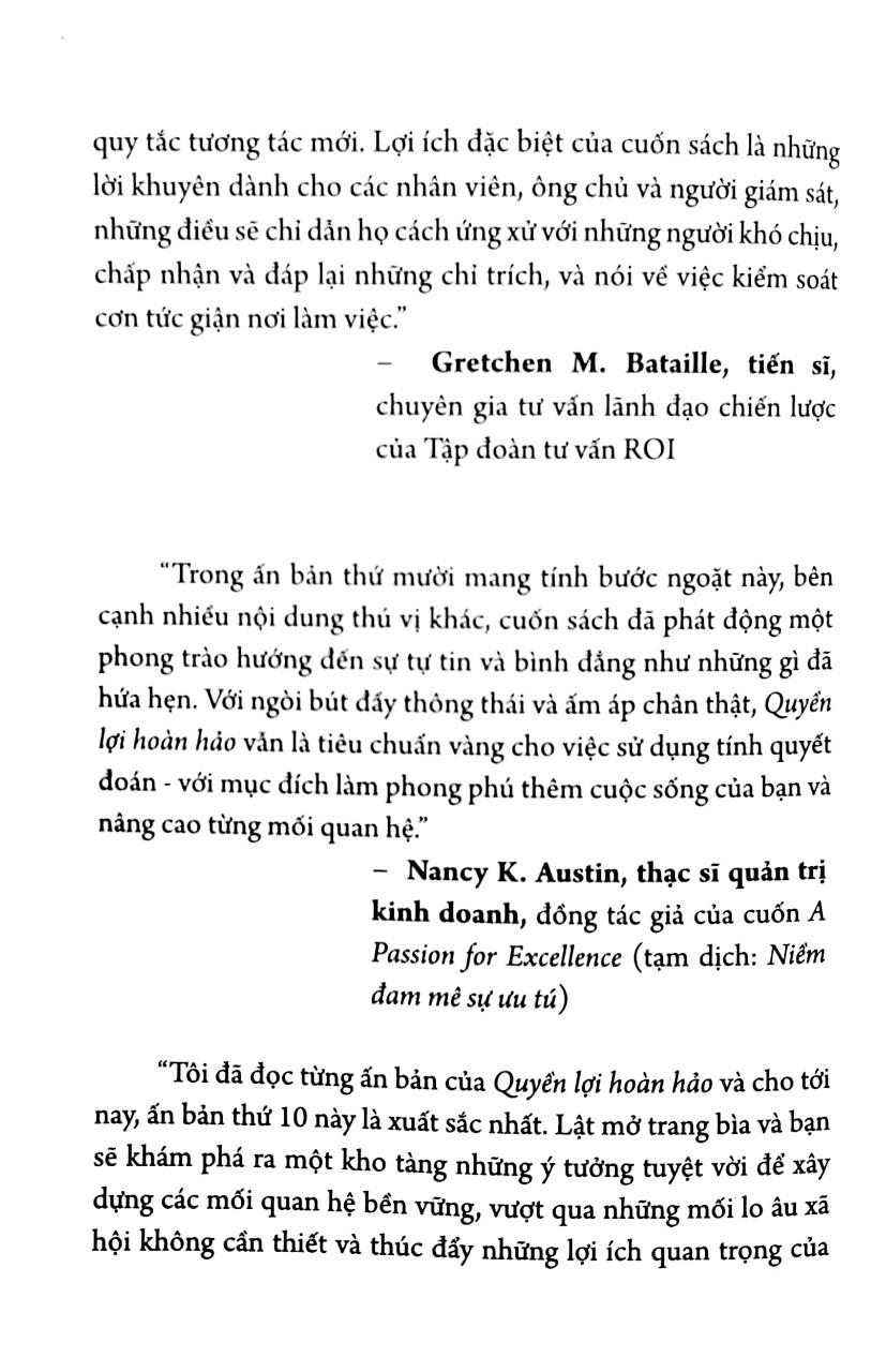 Quyền Lợi Hoàn Hảo