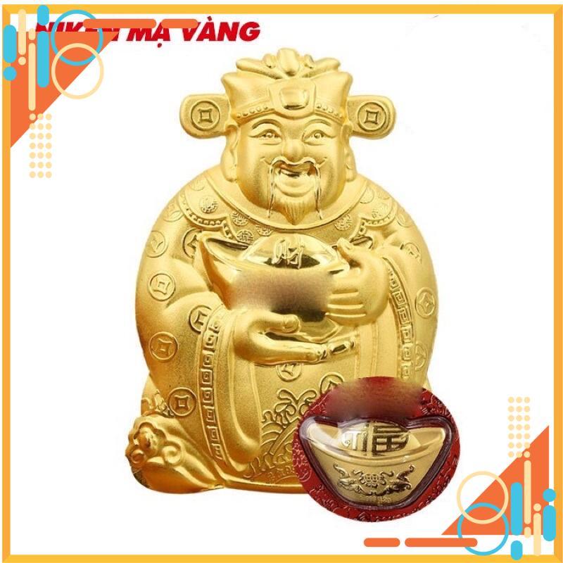 Bao Lì Xì Thần Tài Đài Loan Mạ Vàng 24k Hàng Cao Cấp Loại 1 Làm Quà Tết Độc Đáo Có Ý Nghĩa–May Mắn Cho Ngày VíaThần Tài