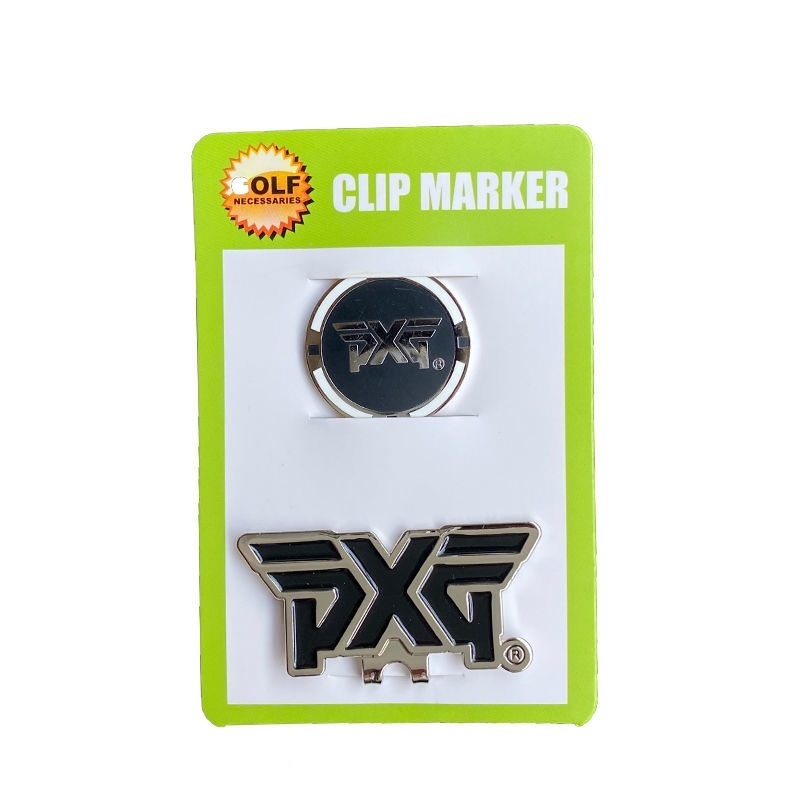 Mác bóng golf clip marker đánh dấu vị trí kẹp mũ nam châm từ tính MB010