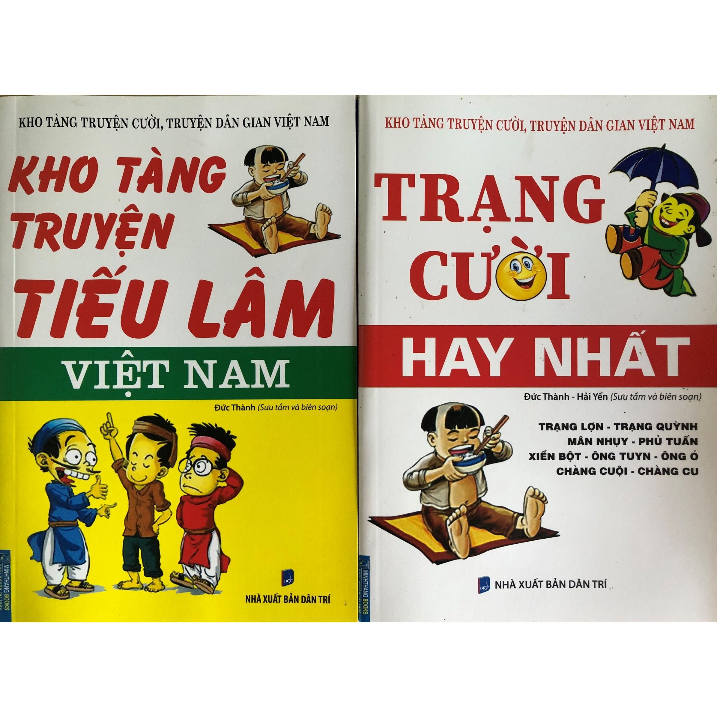 Combo 2 cuốn trạng cười và kho tàng truyện tiếu lâm hay nhất