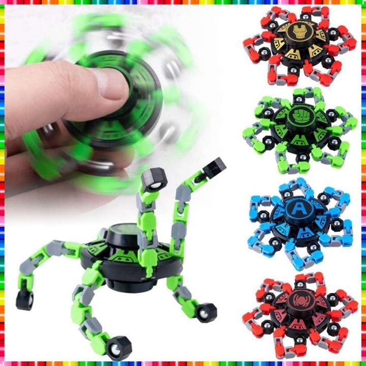 Con quay spinner phát sáng có đèn đồ chơi vận động cho bé