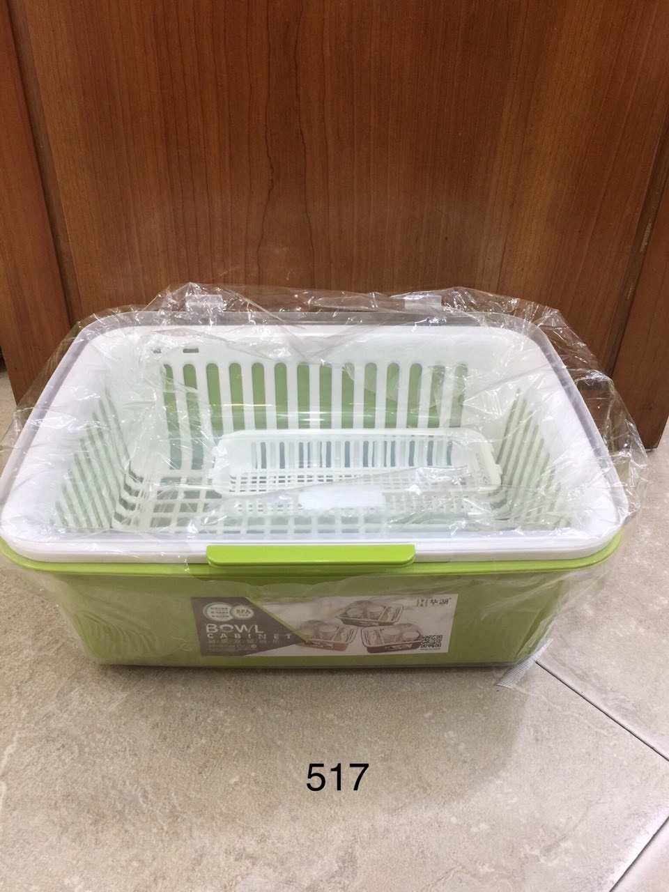 BỘ CHẬU RỔ RỬA RAU HOẶC ÚP BÁT ĐĨA KÈM NẮP ĐẬY TRONG SUỐT BẰNG NHỰA CAO CẤP - TH16