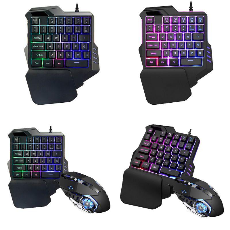 Bàn Phím Hsv G30 1.6m Có Dây + Đèn Led Nền 35 Phím Cho Lol / Pubg / Cf