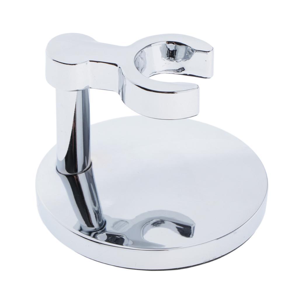 Stainless Steel Shaving   Stand Holder Rack Support Base