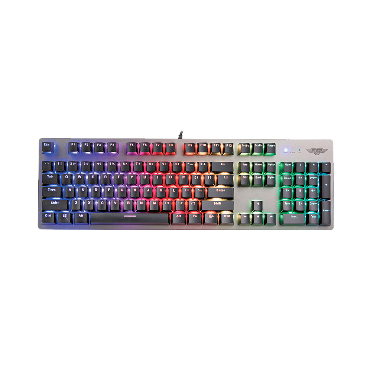 Bàn phím cơ có dây Gaming Newmen GM369R (Hotswap), RGB - Hàng chính hãng