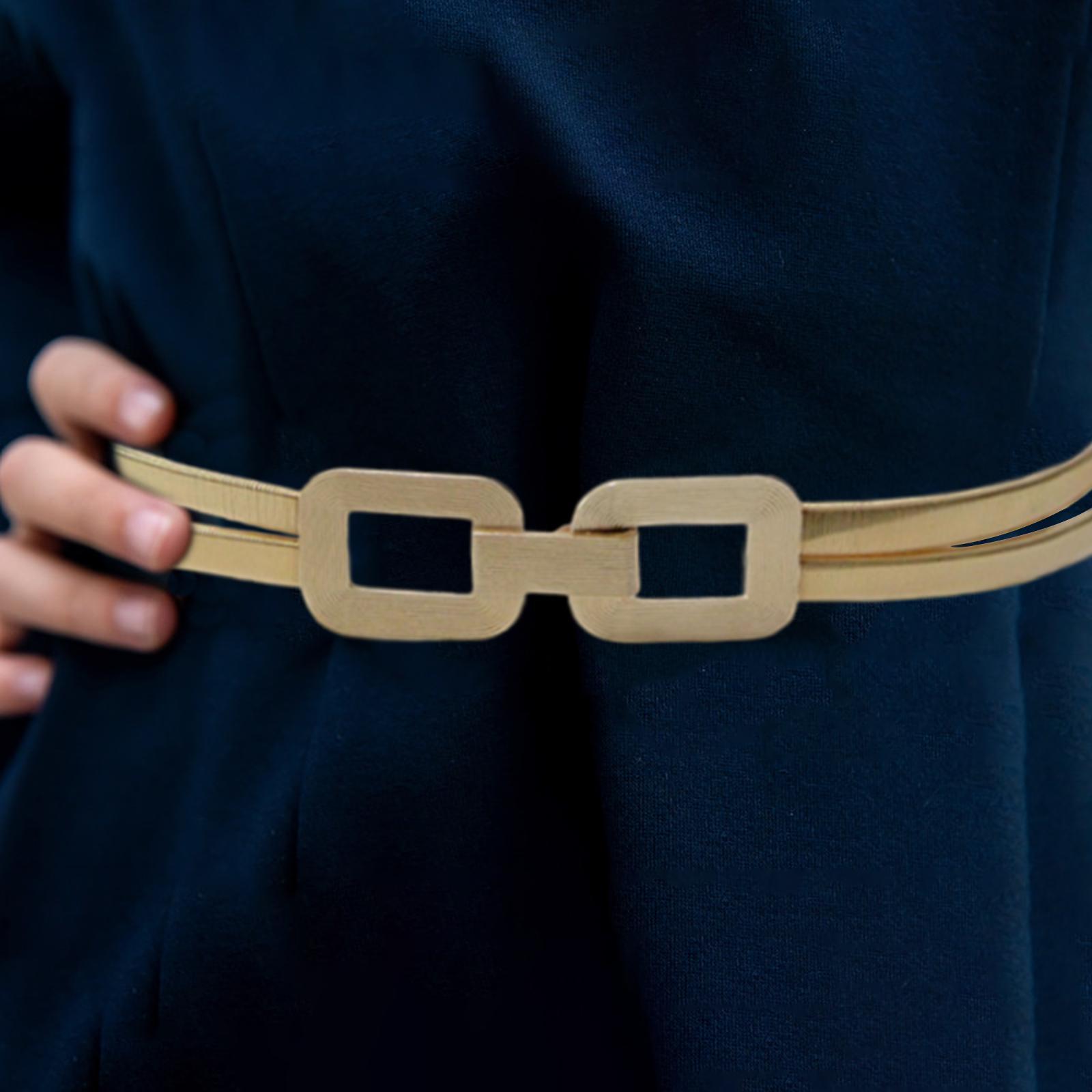 Women Dress Waist Belt Simple Elastic Belt Ladies Belt for Pants Women Men