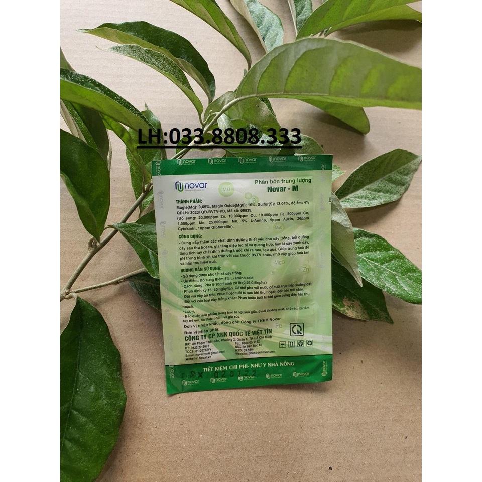 SET 5 GÓI PHÂN BÓN NOVAR MICRO GÓI 5G - GIÚP ĐẬU TRÁI NHIỀU