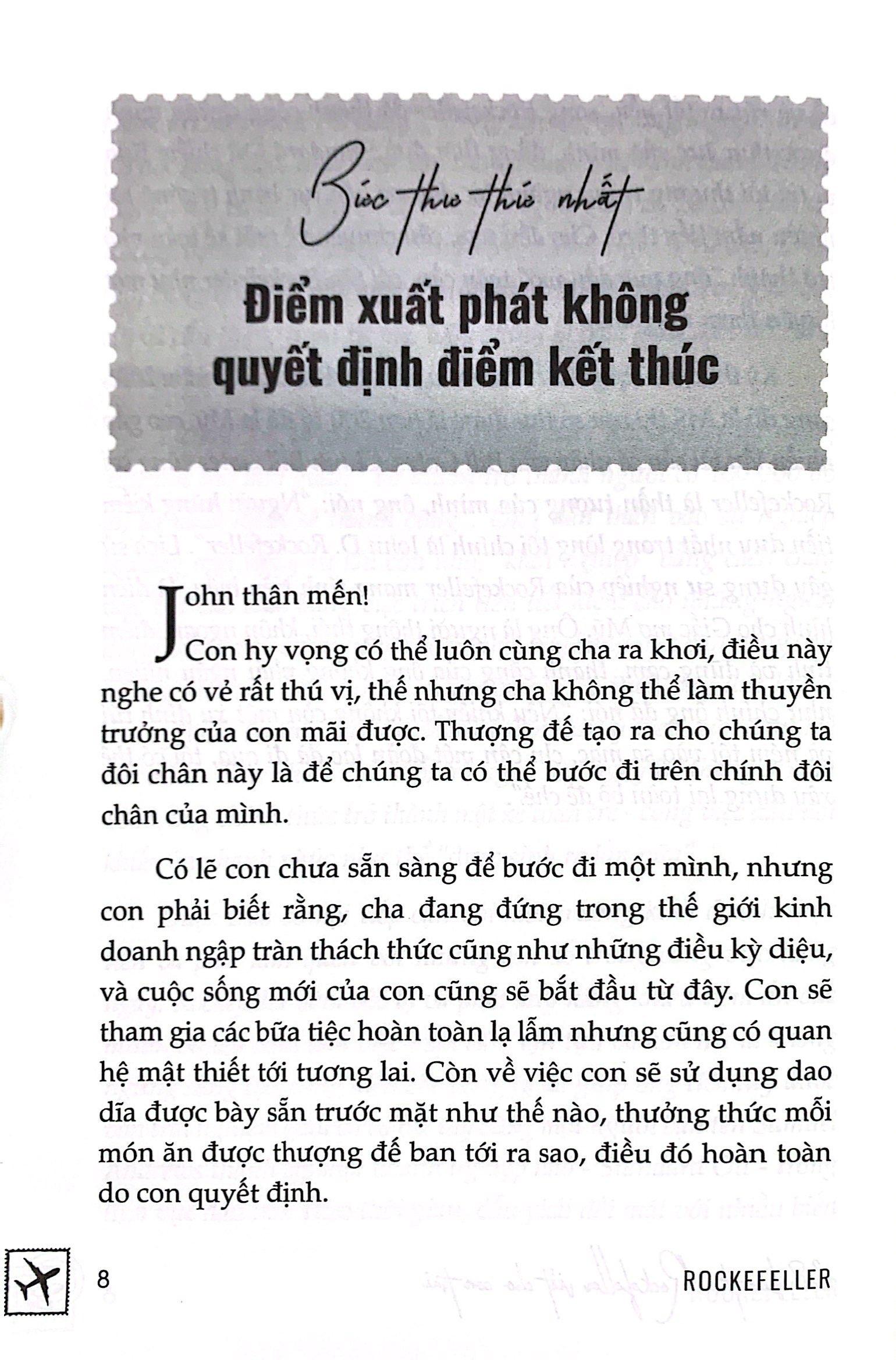 Sách 38 Bức Thư Rockefeller Gửi Cho Con Trai - ảnh 9