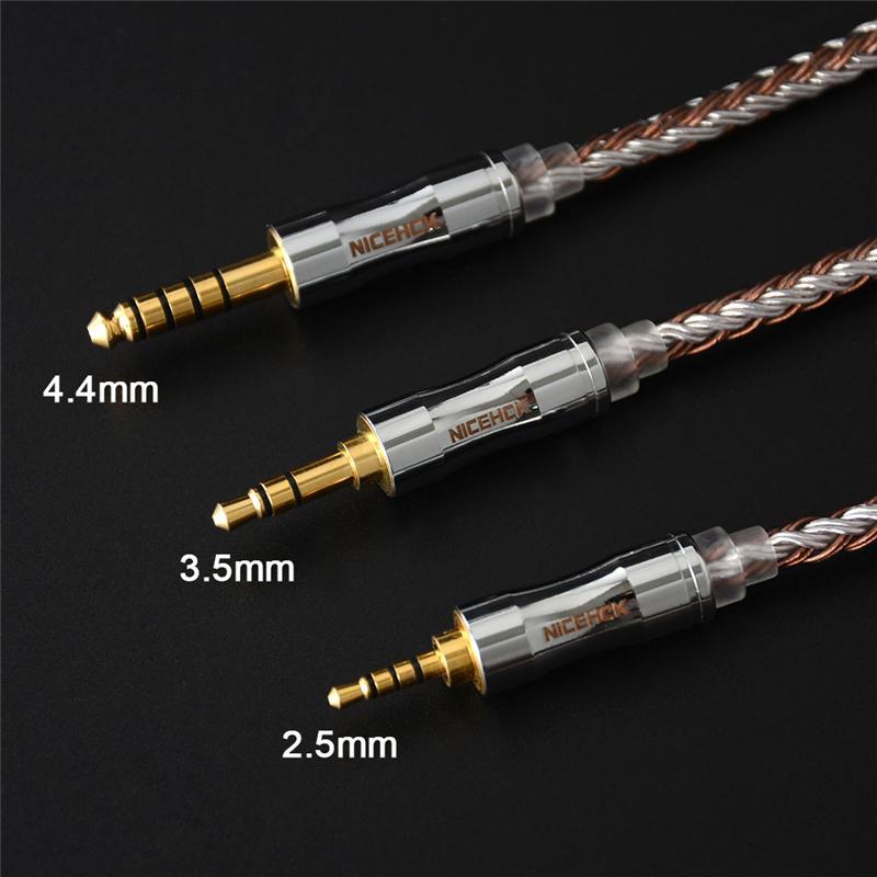 Dây Cáp Đồng 16 Lõi Đồng 3.5 / 2.5 / 4.4mm Mmcx / 2pin / Qdc / Nx7 Pin Bl-03 Trncckzzsx Tfz Qdc Nx7 Pro