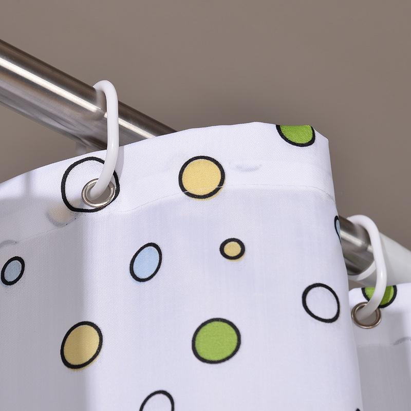 Rèm NhàTắm, Phòng Tắm Bong Bóng Cá Không Thấm Nước Họa Tiết Hoạt Hình