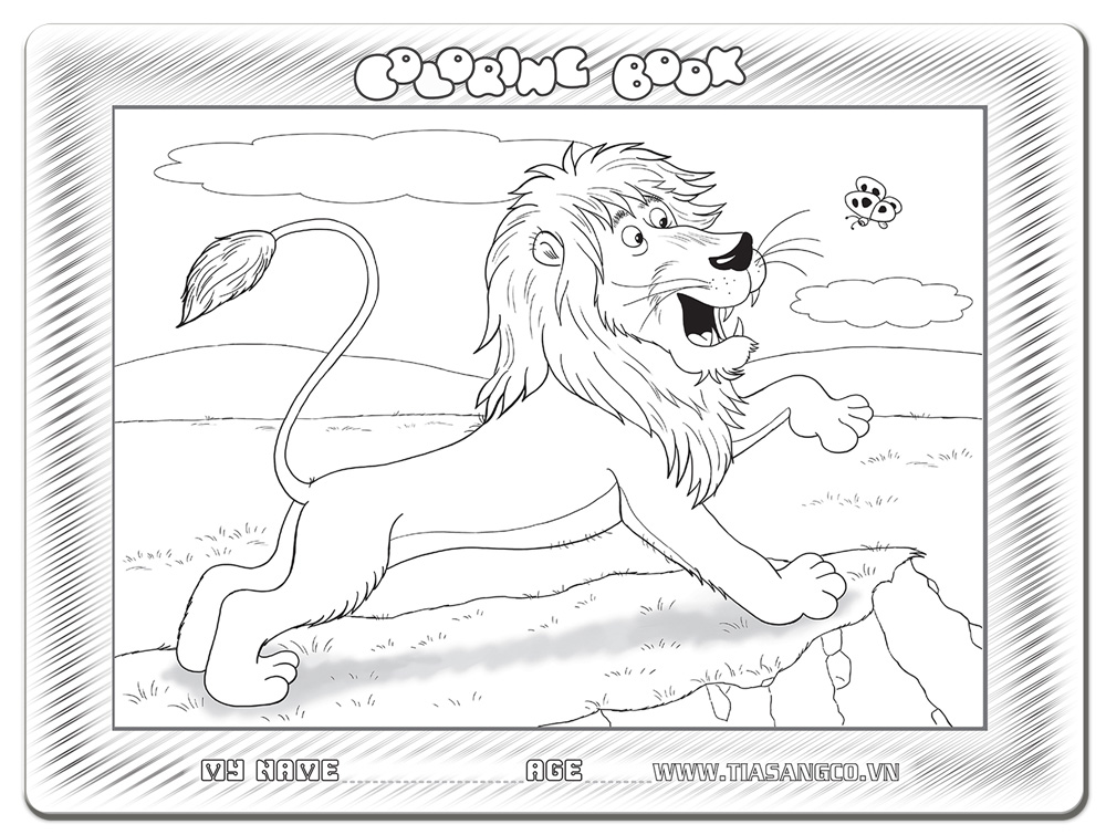 Xếp hình Tia Sáng Sư tử (30 Mảnh Ghép) - Tặng kèm tranh tô màu cho bé