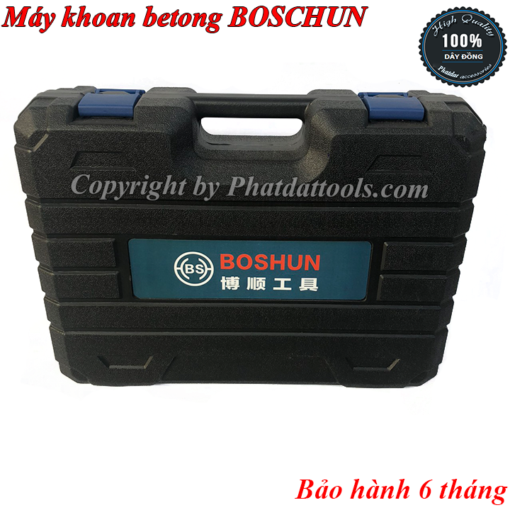 Máy khoan betong dùng pin Boshun 2-26