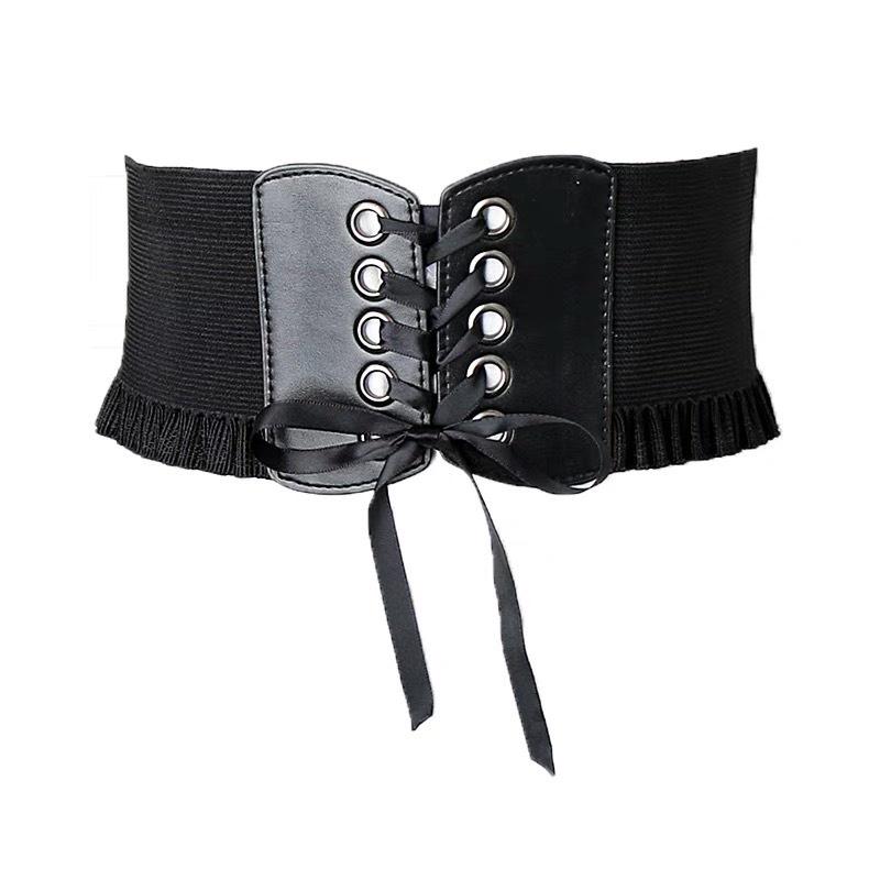 Belt Corset nịt bụng/ Thắt eo tua rua phù hợp với nàng eo 60-85cm