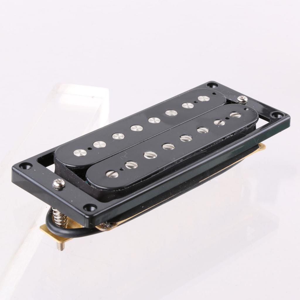 2 Pack 8 String Double Coil Humbucker Pickup Electric Guitar Replace Parts