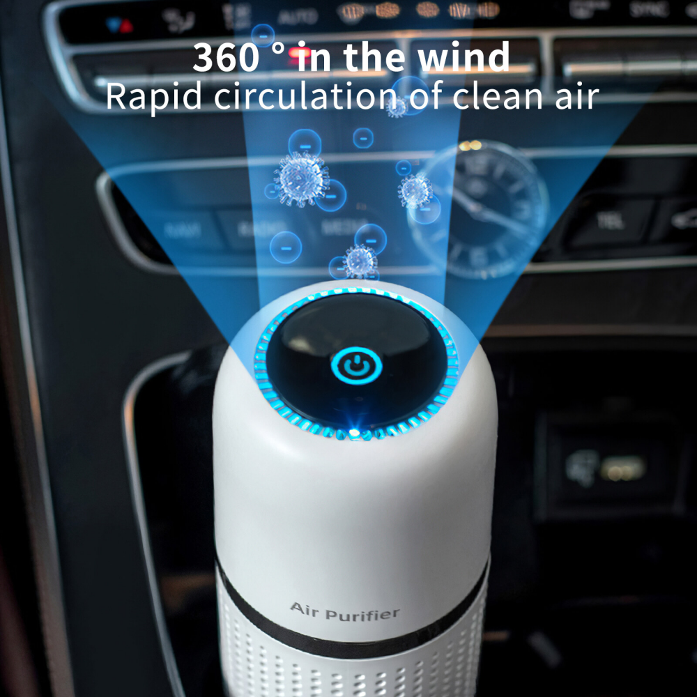 Máy lọc không khí ô tô Car Air Purifier P02-Hàng chính hãng