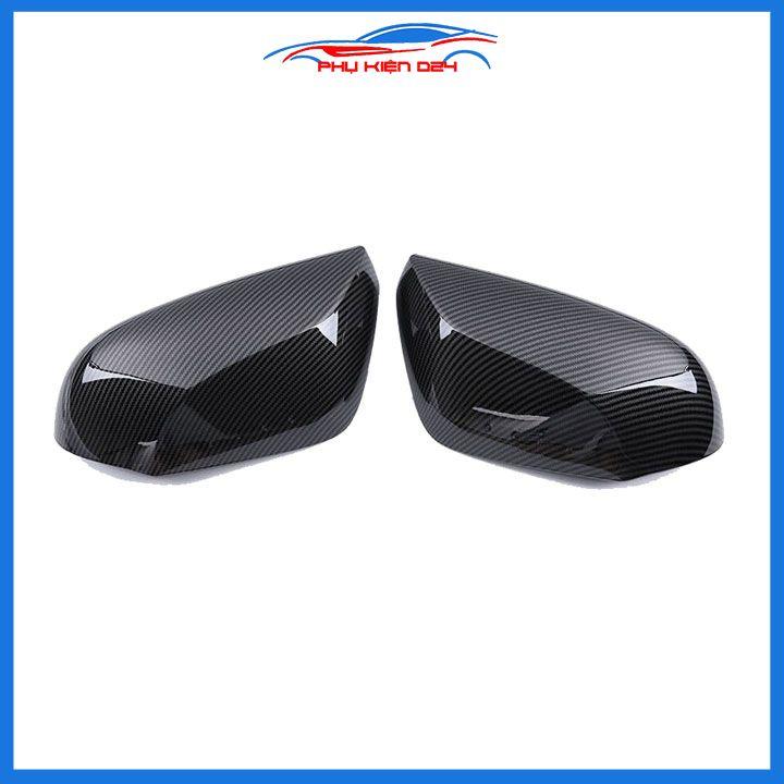 Ốp gương chiếu hậu Altis 2022-2023-2024 vân Cacbon bảo vệ chống trầy trang trí làm đẹp xe