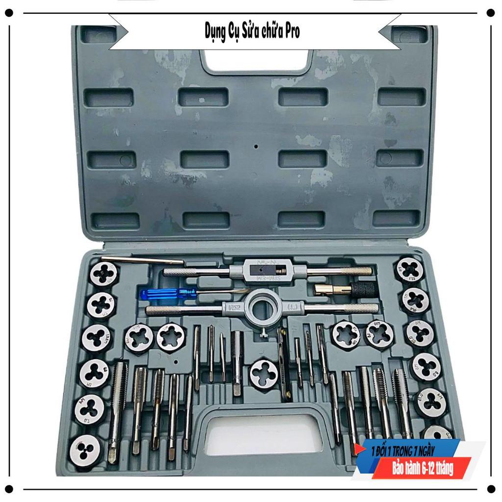 Bộ Taro tạo ren 40 chi tiết , bộ tạo ren trong và ngoài 40 pc