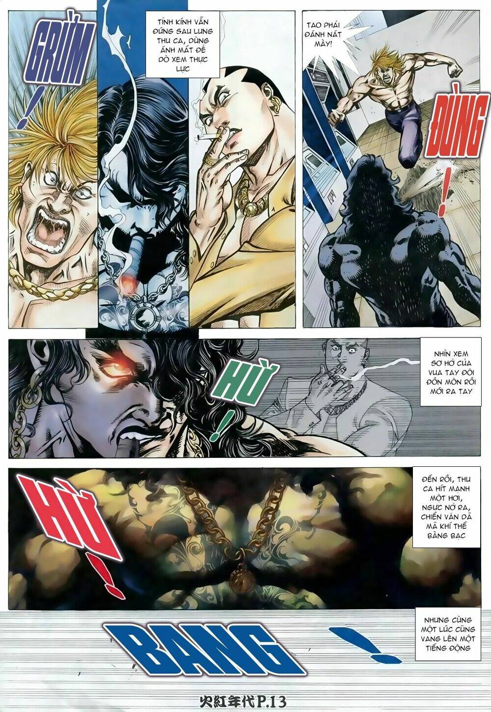 hỏa hồng niên đại hắc cốt đường chapter 103 12